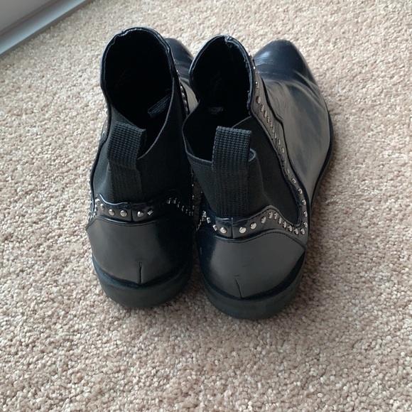 Zara faux leather studded boots - Picture 4 of 8